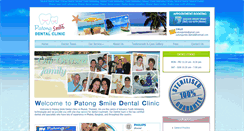 Desktop Screenshot of patongsmile-dental.com